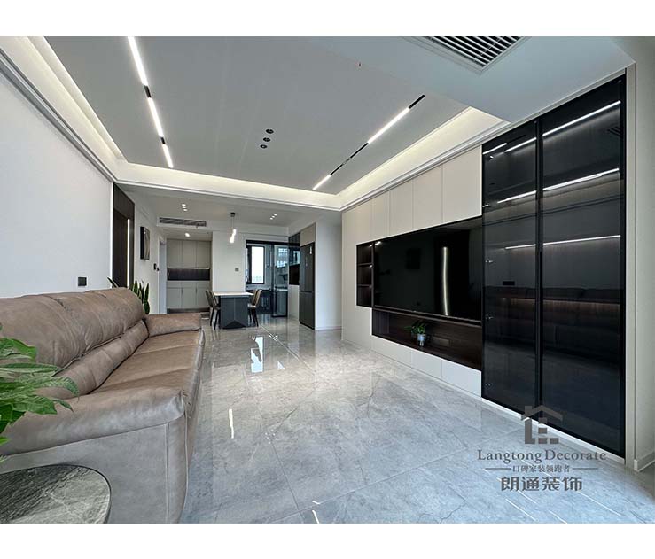 江南藝境秋苑——120㎡實景圖  現(xiàn)代